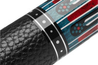 Billardqueue, Pool, Cuetec Cynergy Nineball Blue Stain LTW, 3/8x14, 11.8mm