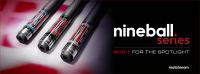 Billardqueue, Pool, Cuetec Cynergy Nineball Blue Stain LTW, 3/8x14, 11.8mm
