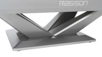 Pool Billardtisch, Rasson Victory III in silber, normale Taschenweite