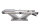 Pool Billardtisch, Rasson Victory III in silber, normale Taschenweite