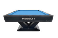 Pool Billardtisch, Rasson Victory III in schwarz, normale Taschenweite