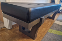 Pool-Billardtisch, gebraucht, Premium, 7-Fuß inkl. Abdeckung. 2x Sitzbank und Zubehör
