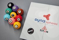 Dynaspheres Pool-Kugeln, 57,2mm, Titan 572