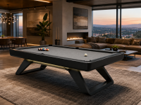 Pool- Billard-Tisch G.T. Sports II schwarz, 9ft., freie Tuchwahl Z9 oder Simonis