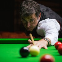 Snooker-Queue ROS. 2-teilig, mittig geteilt