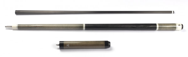 WOLF Billardqueue Alpha 107 CARBON  Smoky grey Maple inkl. Extension
