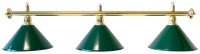 Billardlampe, Evergreen, gr&uuml;n, 3 Schirme, &Oslash;...
