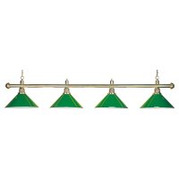 Billardlampe, Evergreen, grün, 4 Schirme, Ø...