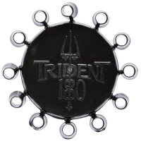 Trident 180 Winmau - 4 Set schwarz 8805